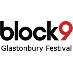 Block 9 Glastonbury Festival logo Block 9 Glastonbury Festival logo