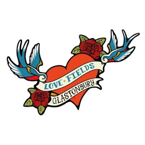 Love Fields Glastonbury logo Love Fields Glastonbury logo